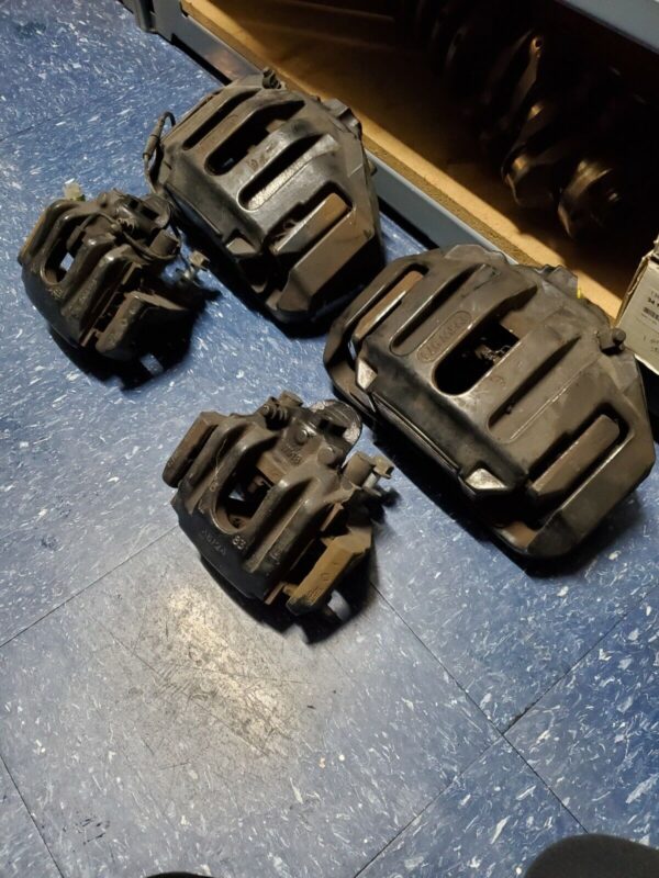BMW E60 M5 E63 E64 M6 OEM Aluminum Fr & Re Brake Calipers Set '06-10 55K miles