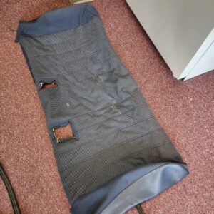BMW E30 Blue houndstooth back seat fabric - rare