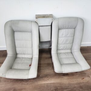 BMW OEM E24 6 series, Rear Seats beige original  , good condition
