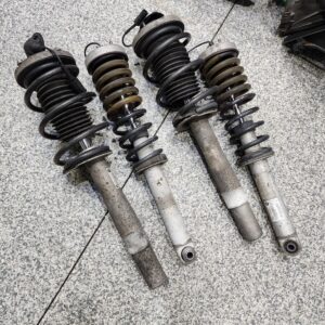 BMW E60 M5 AC Schnitzer springs with stock suspension struts / shocks EDC