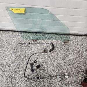BMW E30 right front manual window regulator and window